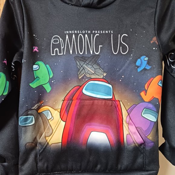 Kids Innersloths Among Us Hoodie   Size Small - Picture 5 of 10